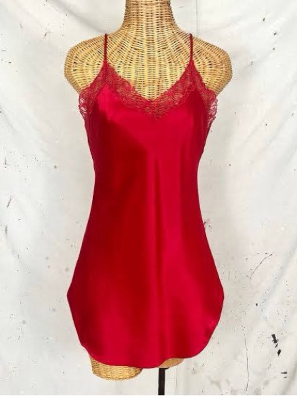 Vintage Victoria's Secret Gold Label collection silky chemise
